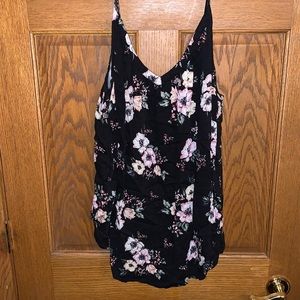 Floral torrid tank